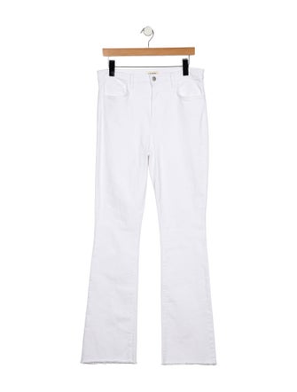 L'Agence High-Rise Wide Leg Jeans