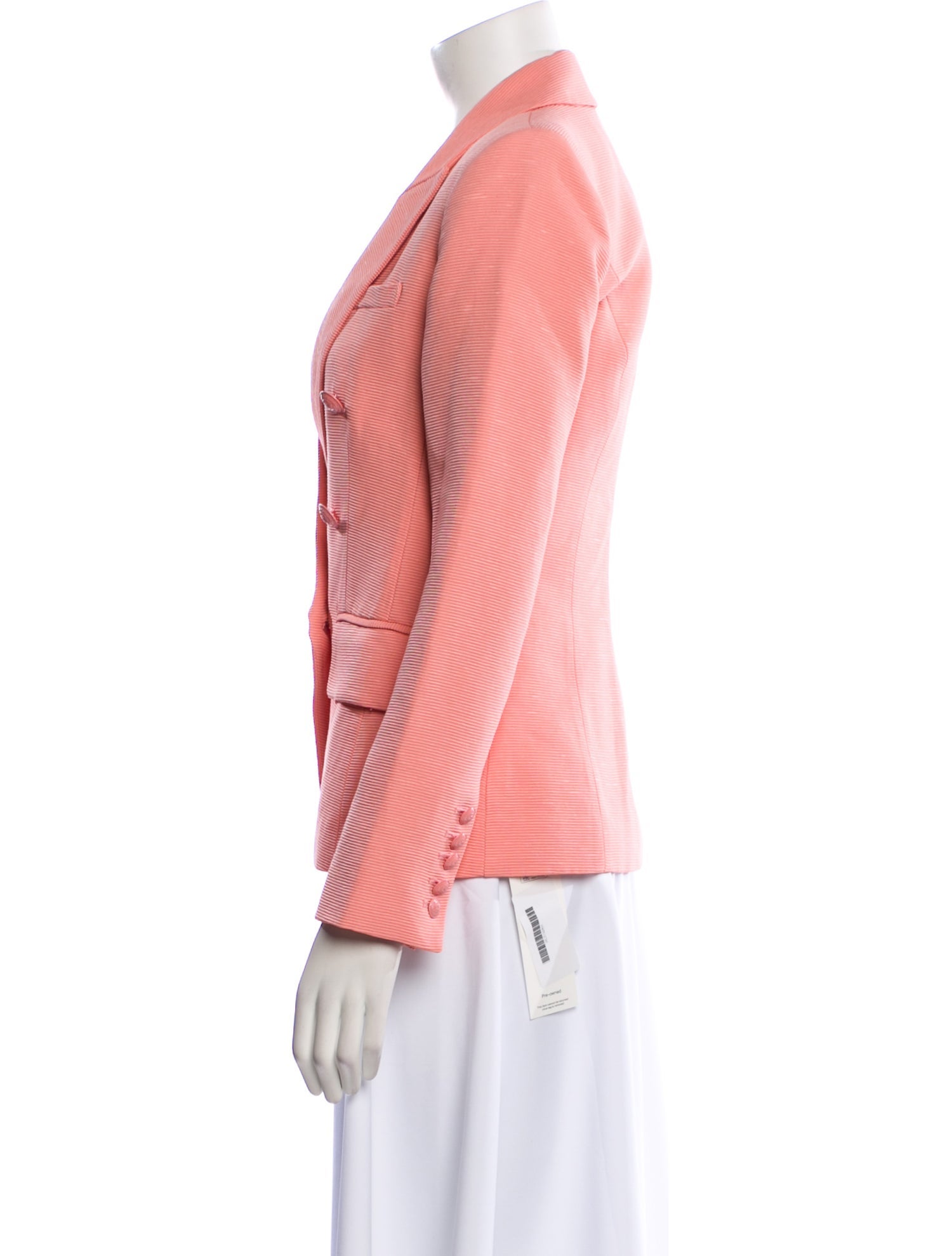 L'Agence Striped Blazer