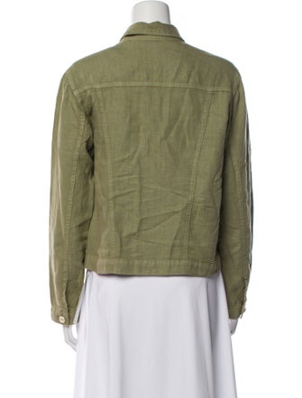 L'Agence Linen Denim Jacket