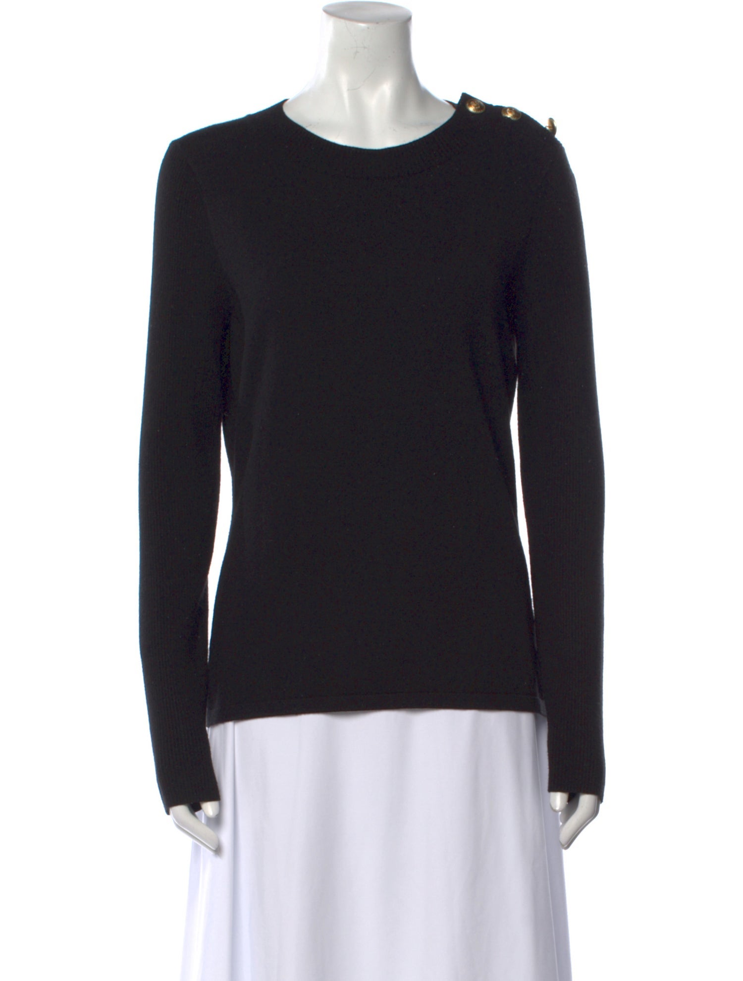 L'Agence Scoop Neck Sweater