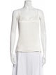 L'Agence Silk V-Neck Top
