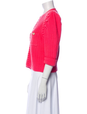 L'Agence Tweed Pattern Evening Jacket