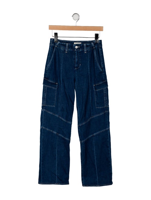 L'Agence Mid-Rise Straight Leg Jeans