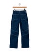 L'Agence Mid-Rise Straight Leg Jeans