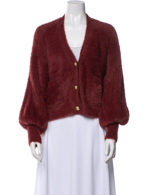 L'Agence Nylon Faux Fur Jacket