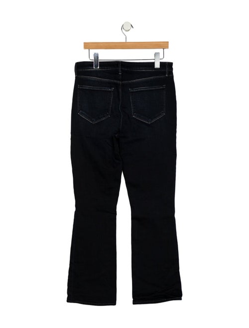 L'Agence Mid-Rise Straight Leg Jeans