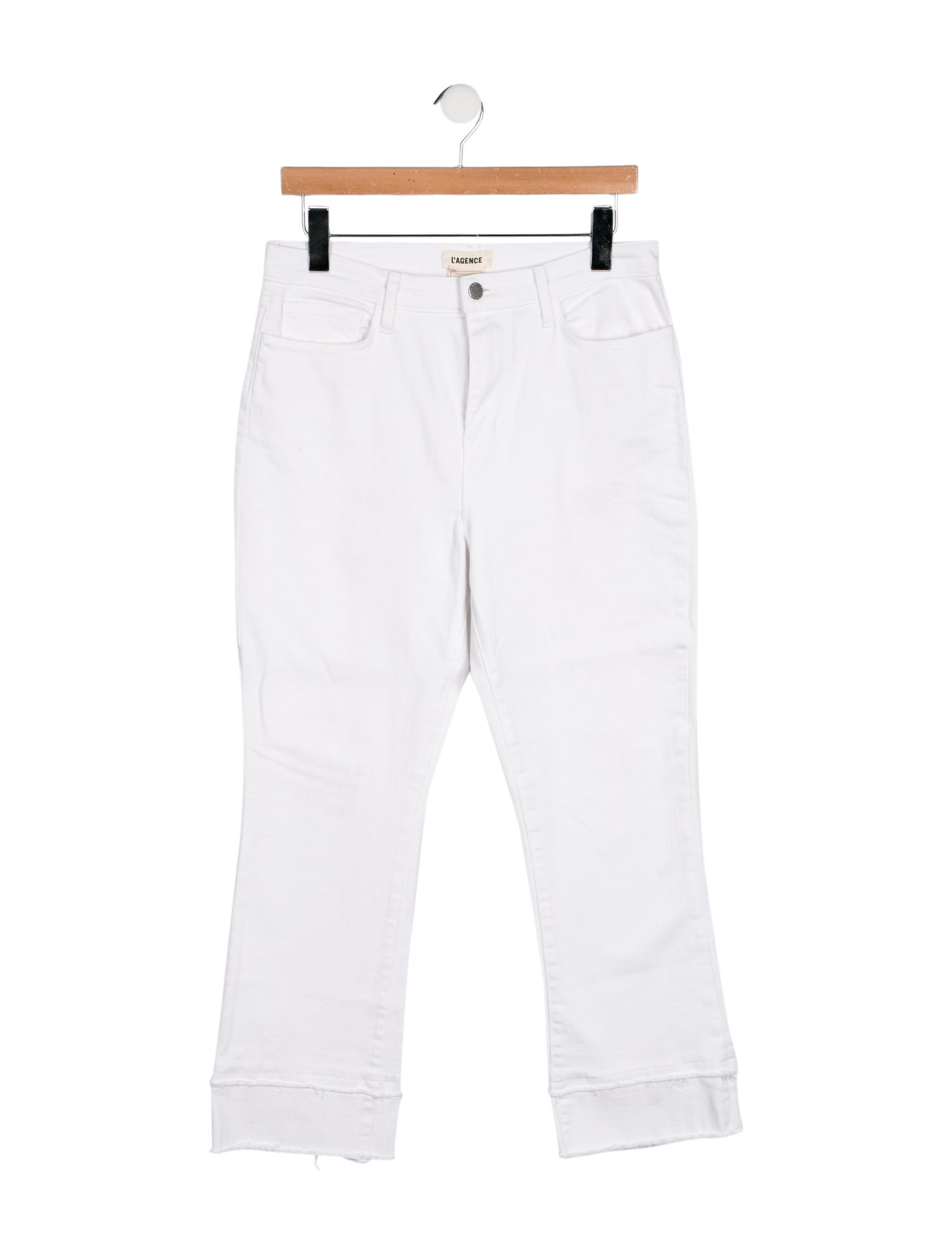 L'Agence High-Rise Wide Leg Jeans