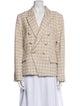 L'Agence Plaid Print Blazer
