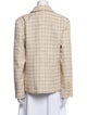 L'Agence Plaid Print Blazer