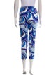 L'Agence Printed Straight Leg Pants