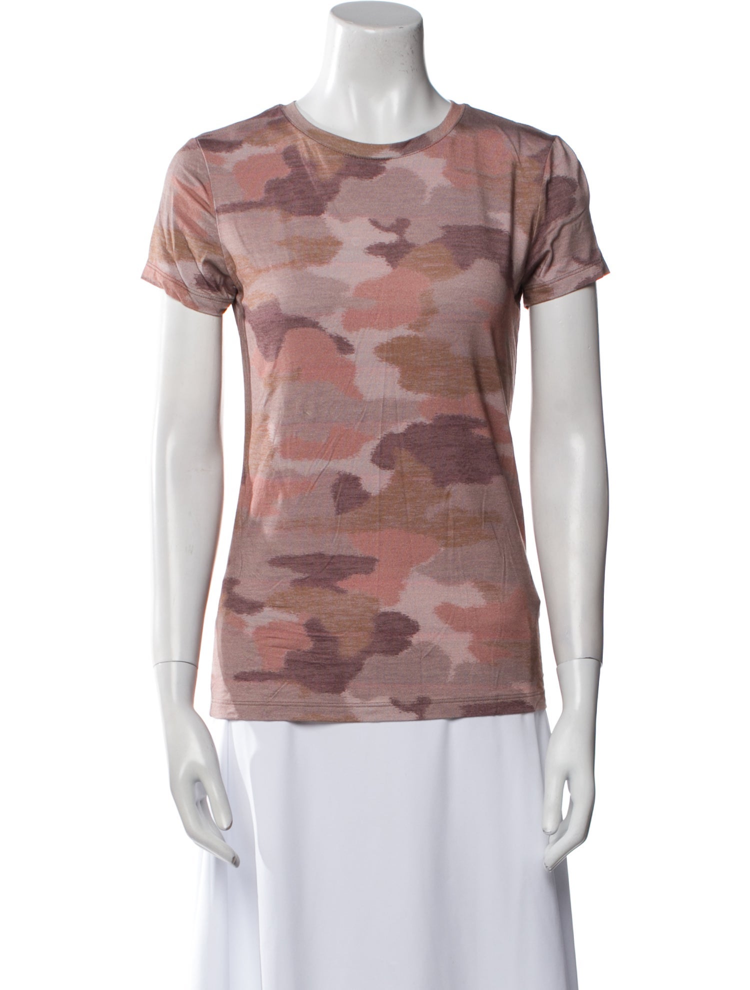 L'Agence Printed Crew Neck T-Shirt w/ Tags