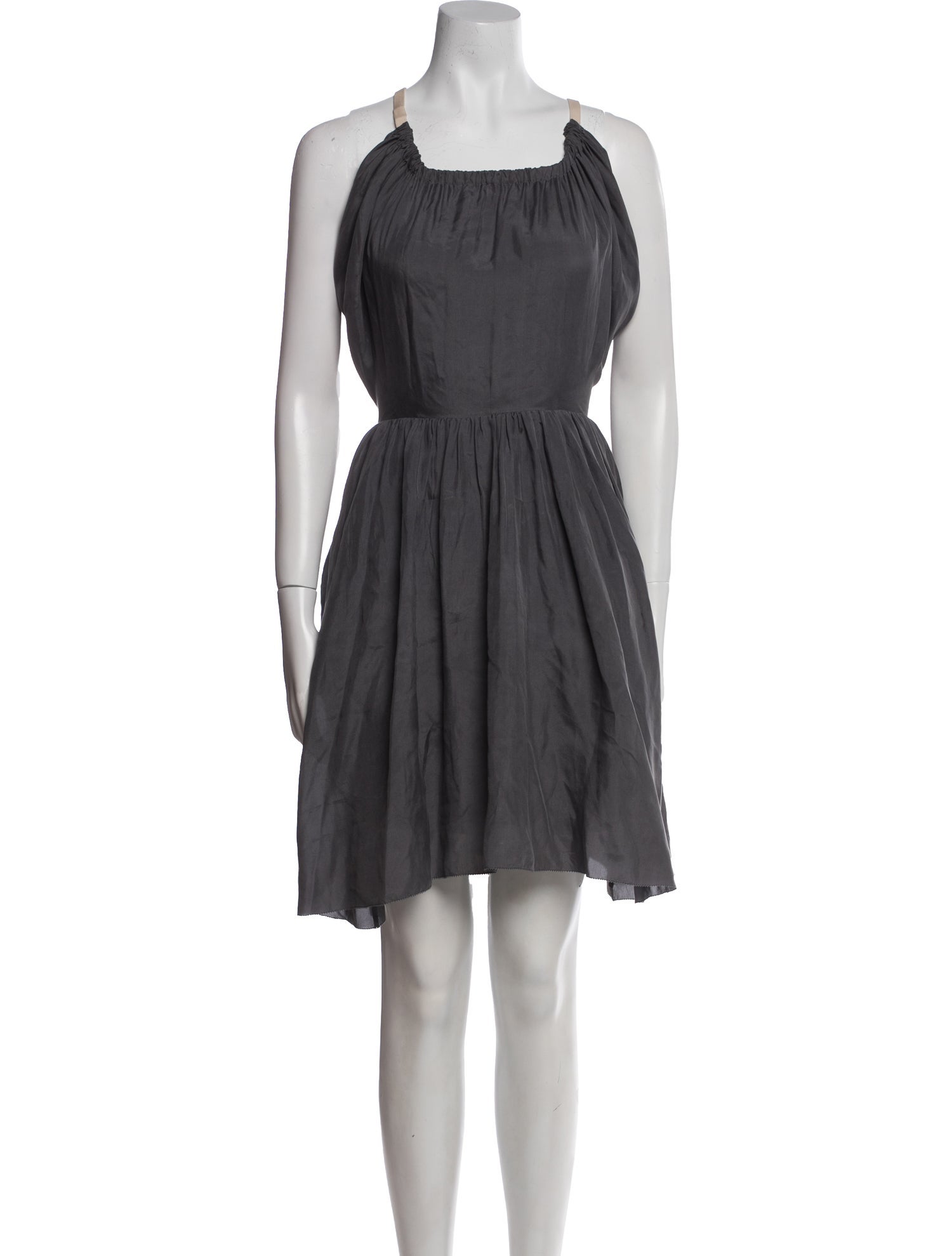 L'Agence Silk Mini Dress