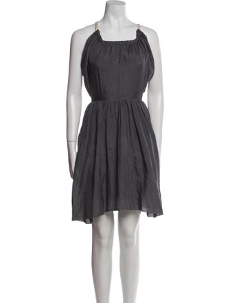 L'Agence Silk Mini Dress