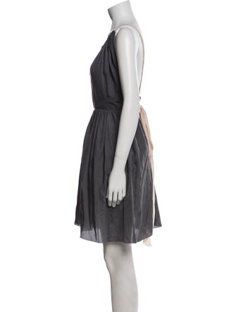 L'Agence Silk Mini Dress