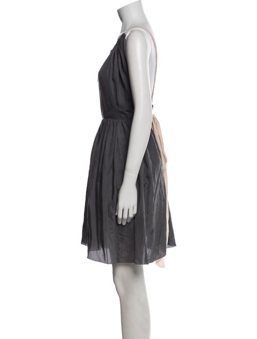 L'Agence Silk Mini Dress