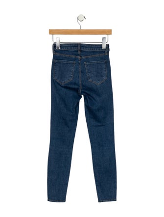 L'Agence Mid-Rise Skinny Leg Jeans