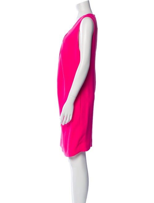 L'Agence Silk Knee-Length Dress