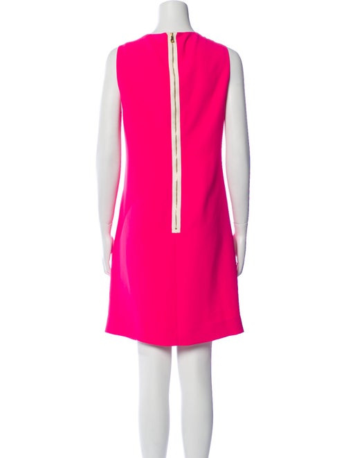 L'Agence Silk Knee-Length Dress