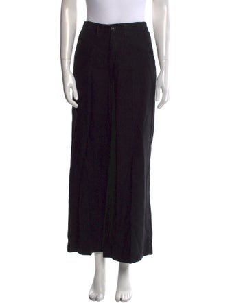 L'Agence Linen Wide Leg Pants