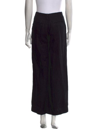 L'Agence Linen Wide Leg Pants