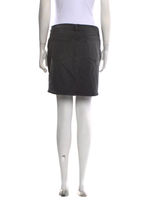 L'Agence Bow Accents Mini Skirt
