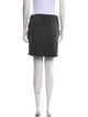 L'Agence Bow Accents Mini Skirt