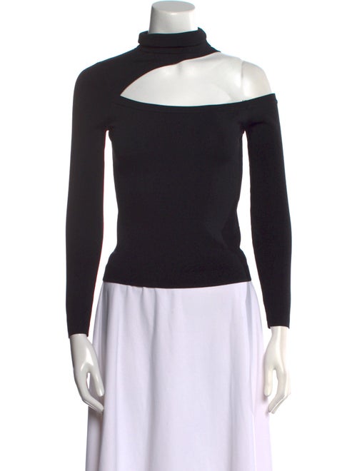 L'Agence Turtleneck Long Sleeve Top