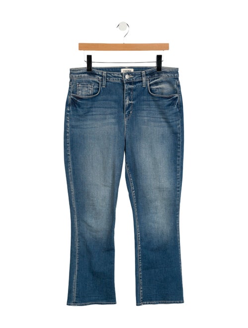 L'Agence High-Rise Straight Leg Jeans