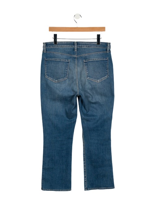 L'Agence High-Rise Straight Leg Jeans