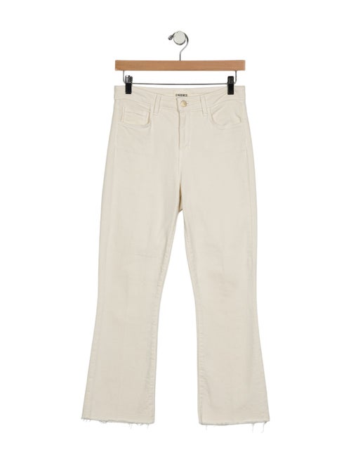 L'Agence Mid-Rise Straight Leg Jeans