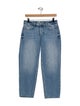 L'Agence Mid-Rise Straight Leg Jeans