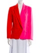 L'Agence Colorblock Pattern Blazer