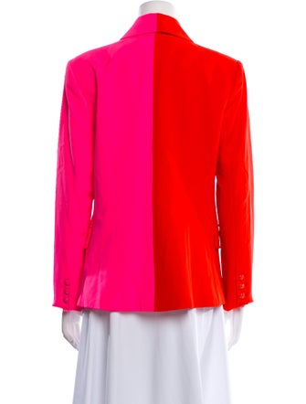 L'Agence Colorblock Pattern Blazer
