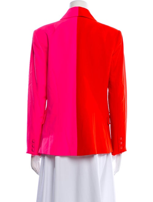 L'Agence Colorblock Pattern Blazer