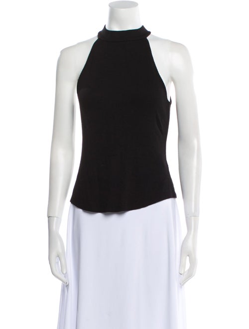 L'Agence Halterneck Sleeveless Top