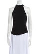 L'Agence Halterneck Sleeveless Top