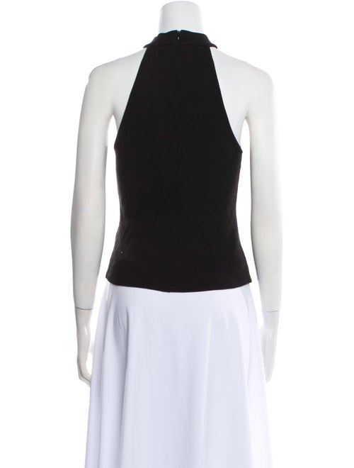 L'Agence Halterneck Sleeveless Top
