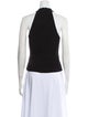 L'Agence Halterneck Sleeveless Top