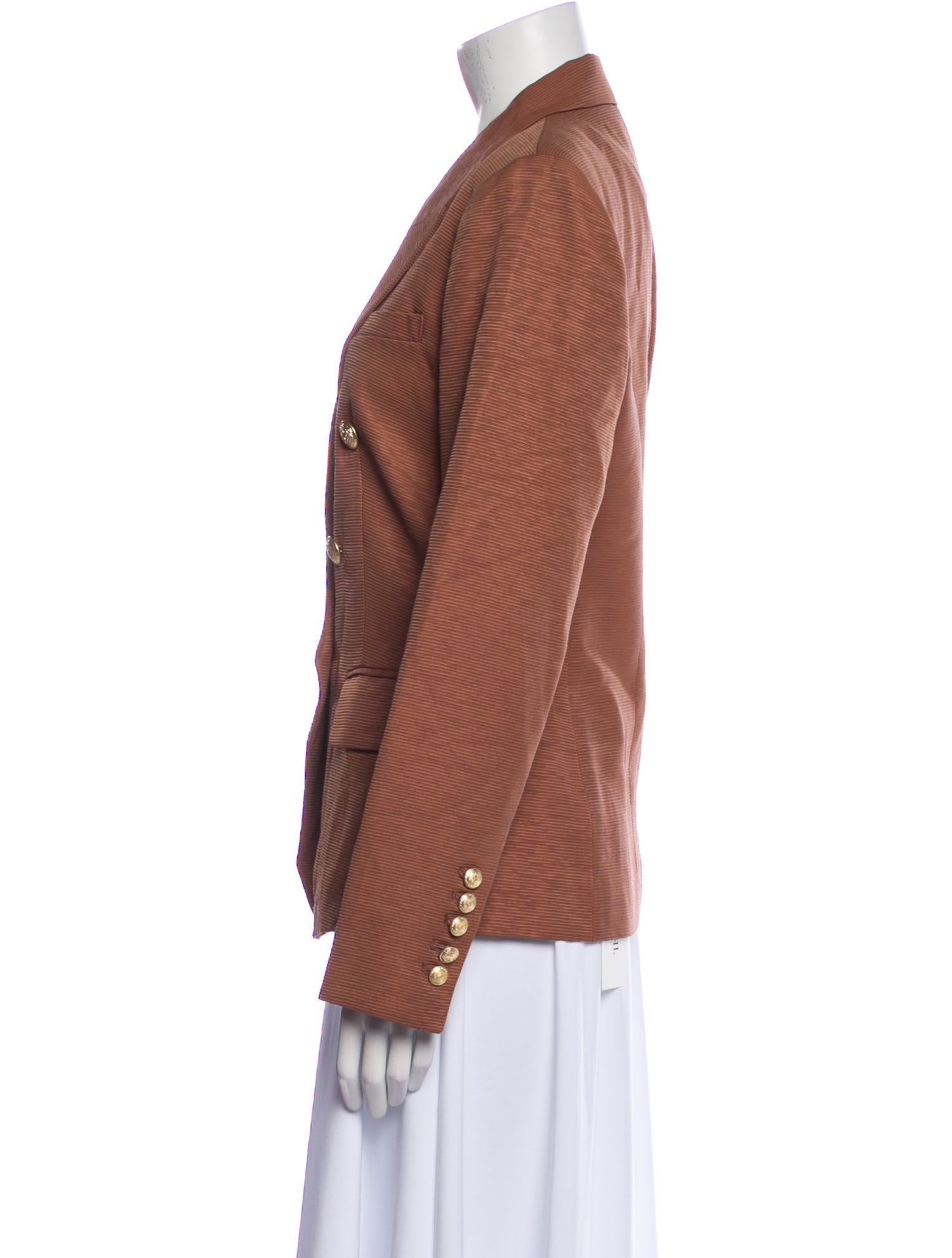 L'Agence Striped Blazer