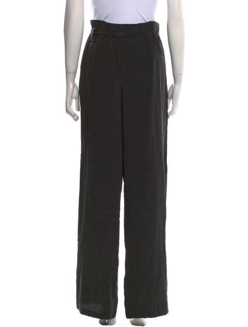 L'Agence Silk Wide Leg Pants