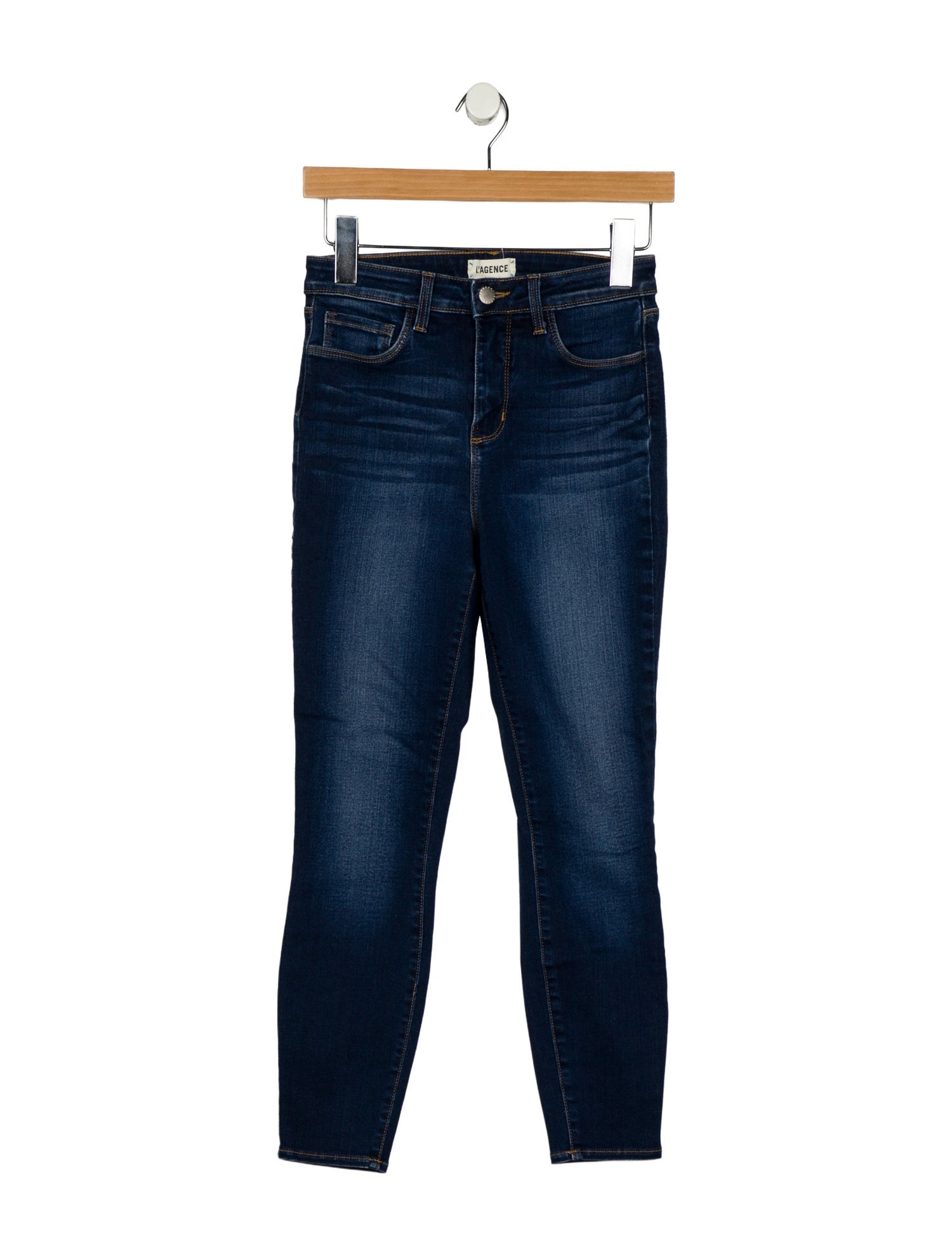 L'Agence Mid-Rise Skinny Leg Jeans