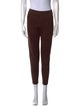 L'Agence Lamb Leather Skinny Leg Pants