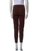 L'Agence Lamb Leather Skinny Leg Pants