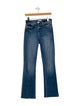 L'Agence Mid-Rise Straight Leg Jeans
