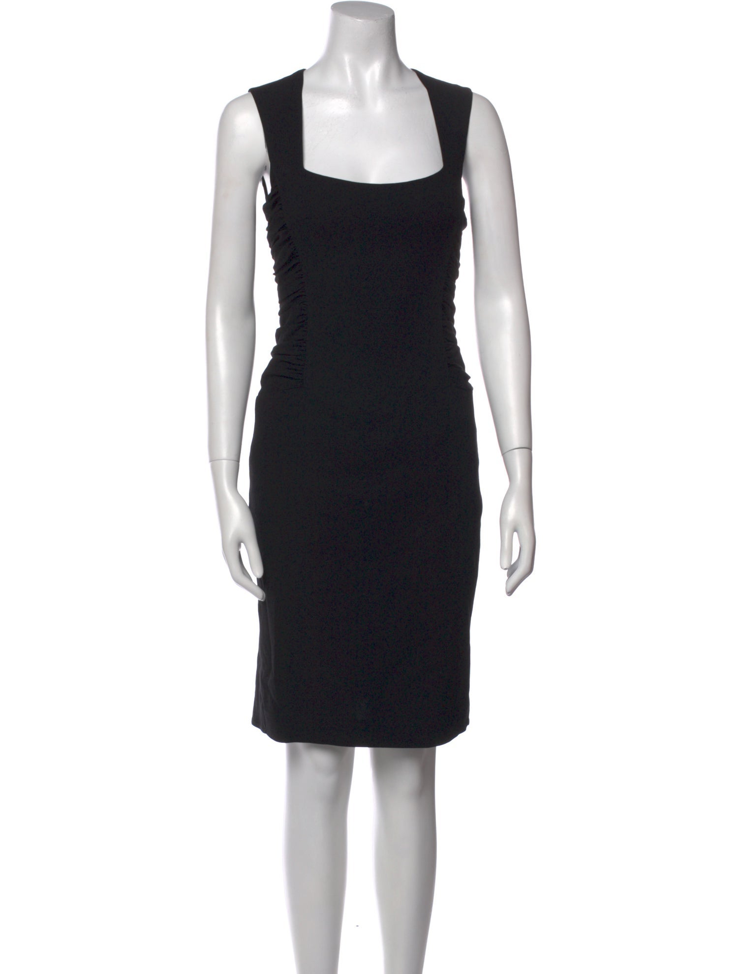 L'Agence Square Neckline Mini Dress