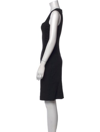 L'Agence Square Neckline Mini Dress