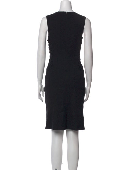 L'Agence Square Neckline Mini Dress