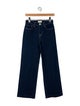 L'Agence Mid-Rise Wide Leg Jeans