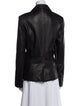 L'Agence Leather Blazer