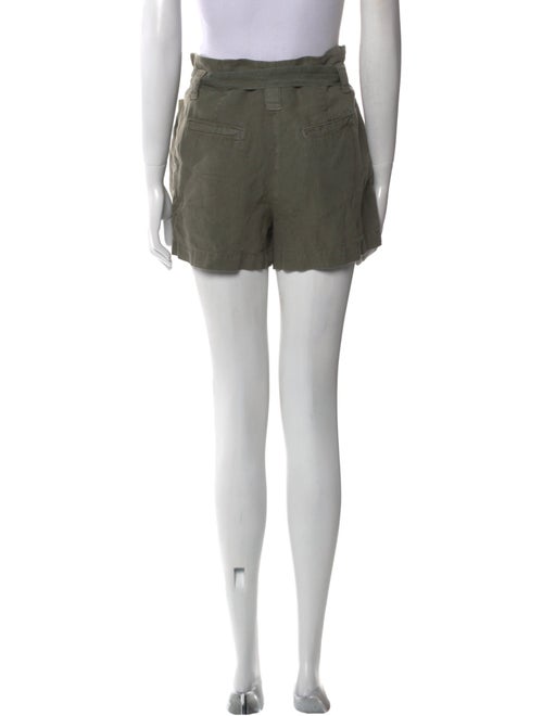L'Agence Linen Mini Shorts